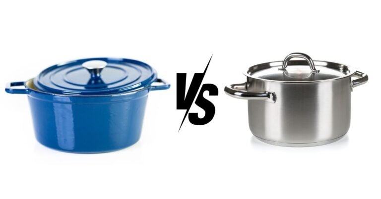 Dutch Oven Vs Stainless Steel Pot